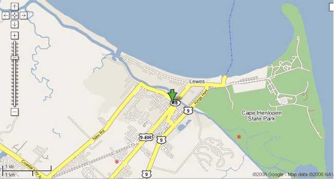 Google map of Shankland Island?